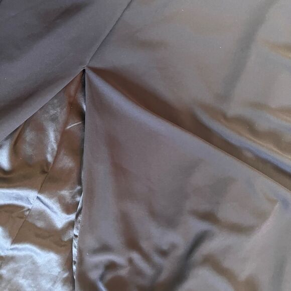 Anthropologie BHLDN Navy Blue Dress Halter-Neck Size L Maxi Bridesmaid - Picture 7 of 8